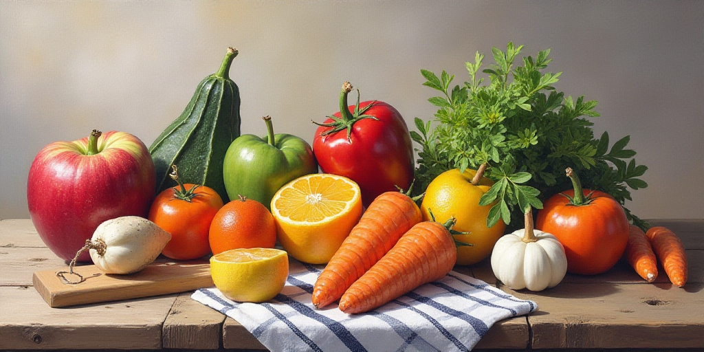 a picture of a bunch of food on a table with a caption for the bestonomie program, Diego Gisbert Llo