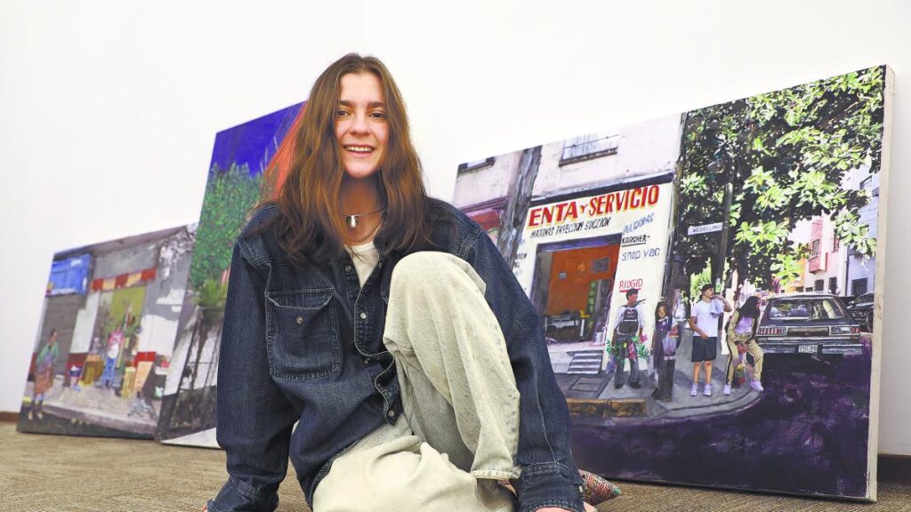 Octavia Greig’s Art Exhibition at El Economista During Mexico City Art Week